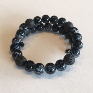 Black Diffuser Bracelet